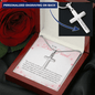 To my Bestie you came into my life unexpectedly 2 Personalize Cross Necklace