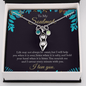 To My Soulmate - life may not always be sweet 2 Peas in POD Necklace
