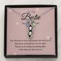 To my bestie-True Friends are those Peas in POD Necklace