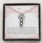 To my Bestie you came into my life unexpectedly 2 Peas in POD Necklace
