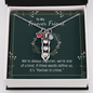 To my forever friend - We're always together Peas in POD Necklace