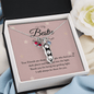 To my bestie-True Friends are those Peas in POD Necklace