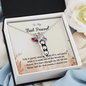 To my Best Friend-Life is partly (1) Peas in POD Necklace