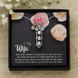 To my Wife-Just when I think Peas in POD Necklace