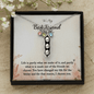 To my Best Friend-Life is partly (1) Peas in POD Necklace
