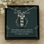 To my forever friend - We're always together Peas in POD Necklace