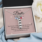 To my bestie-True Friends are those Peas in POD Necklace
