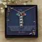 To My Daughter - I am so pround of the person you are today Peas in POD Necklace