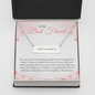 To my Bestie you came into my life unexpectedly 2 Coordinate Horizontal Bar Pendent