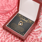 To My Soulmate - Each time I think of you -Forever love necklace