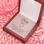 To my bestie-True Friends are those Anchor Necklace
