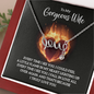 To My Gorgeous Wife - Every time I see you love Necklace