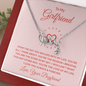 To My Girlfriend - From the day you walked into my life Love Necklace