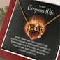 To My Gorgeous Wife - Every time I see you love Necklace
