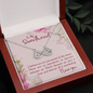 To My Soulmate - Loving you has become a must for me Infinity Heart Necklace
