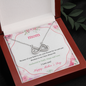 Message Card Mother day -final Infinity Heart Necklace