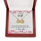 To my beautiful wife - you are my everything Infinity Heart Necklace