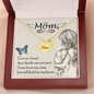 Love is bond mom necklace