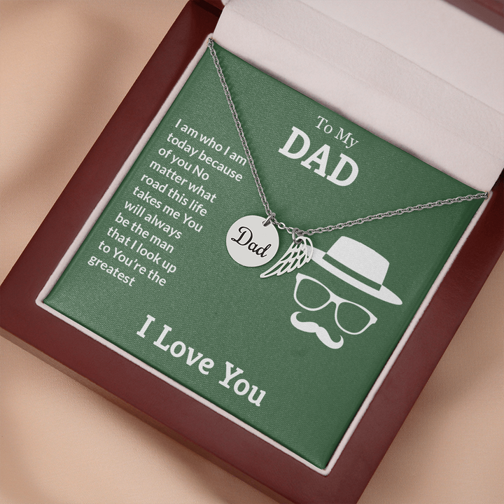 You're the greatest Dad necklace