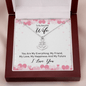 To my beautiful wife - you are my everything Anchor Necklace