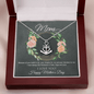 Mothers Day Anchor Necklace