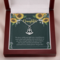 To My Daughter - you have within you right now Anchor Necklace