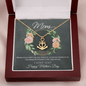 Mothers Day Anchor Necklace