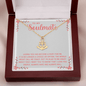To My Soulmate - Loving you has become a must for me Anchor Necklace