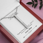 2 Sided Vertical Sided Pendent (from mom to daughter)