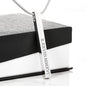 To My Daughter - I am so pround of the person you are today Roman Numeral Vertical Stick