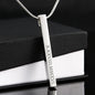 To my Best Friend-Some people arrive Roman Numeral Vertical Stick