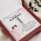 To my best friend - a best friend is like a four-leaf clover (Roman Numeral Vertical Stick)