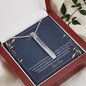 To My Daughter - I am so pround of the person you are today Roman Numeral Vertical Stick