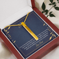 To My Daughter - I am so pround of the person you are today Roman Numeral Vertical Stick