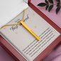 To my Best Friend-Some people arrive Roman Numeral Vertical Stick