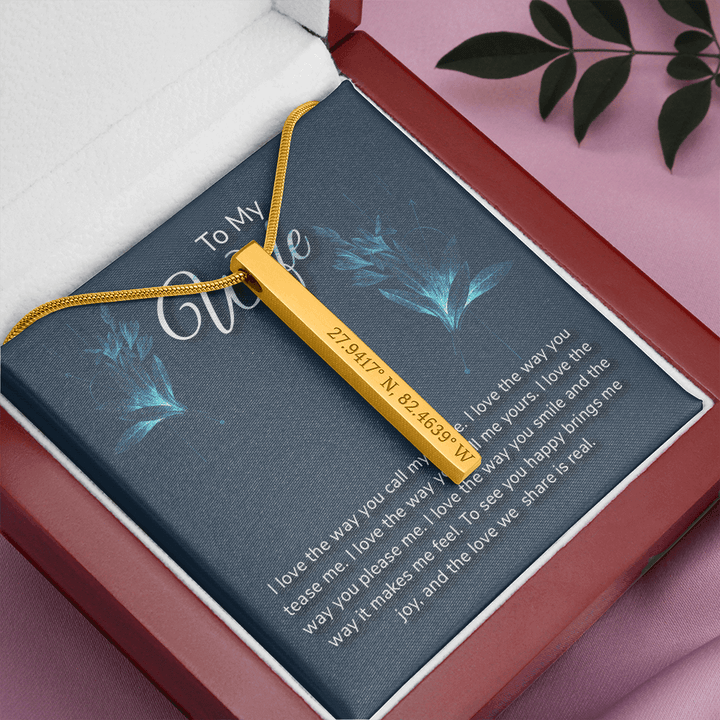 To my wife-I love the way Coordinates Vertical Stick