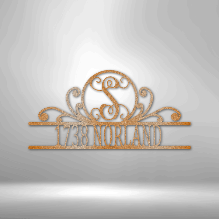 customized family name or address