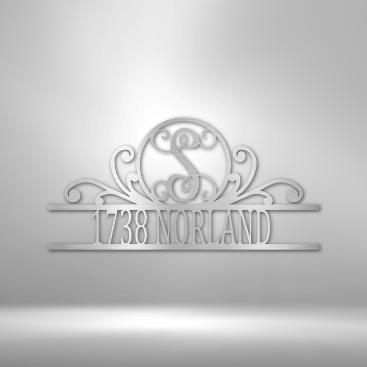 customized family name or address
