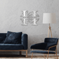 Split Letter Monogram For your house