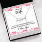 In loving memory... Those we love don’t go away Love necklace