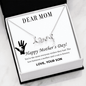 Dear Mom, Happy Mother’s Day! You’re the mom love Necklace