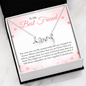 To my Bestie you came into my life unexpectedly love Necklace