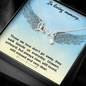 In loving memory... Those we love don’t go away Love Necklace