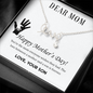 Dear Mom, Happy Mother’s Day! You’re the mom love Necklace