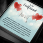 To My Girlfriend - When you smile love Necklace