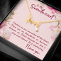 To my sweetheart-I believe love Necklace