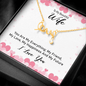 In loving memory... Those we love don’t go away Love necklace