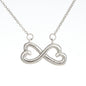To my daughter - one of the greatest joys of a parent Infinity Heart Necklace