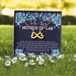 Message mother in law Infinity Heart Necklace