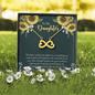 To My Daughter - you have within you right now Infinity Heart Necklace
